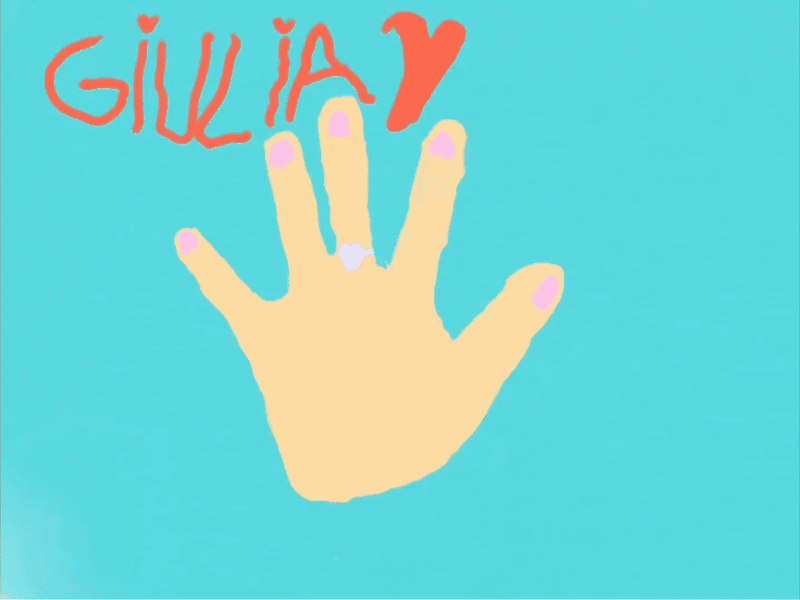 La mia mano – Giulia 6 anni