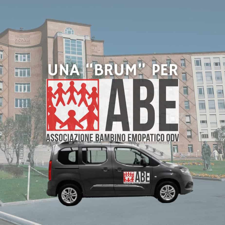 Una “brum” per ABE – un nuovo furgoncino per i bambini dell’oncoematologia pediatrica