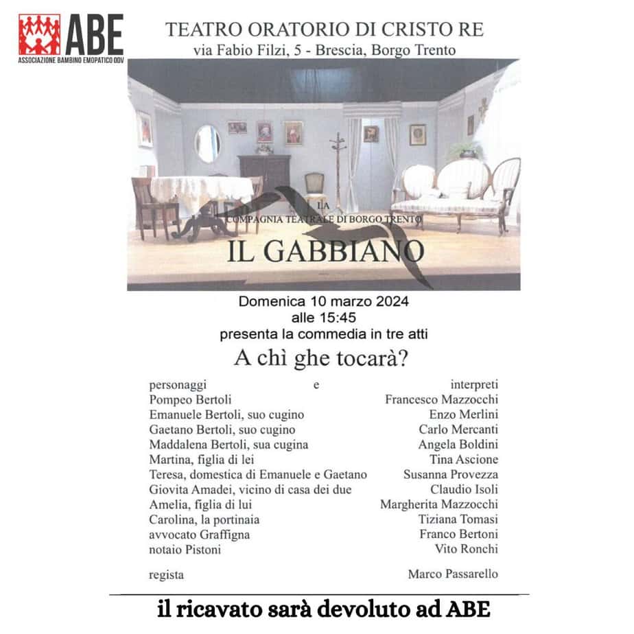 Commedia dialettale per ABE – Cristo Re