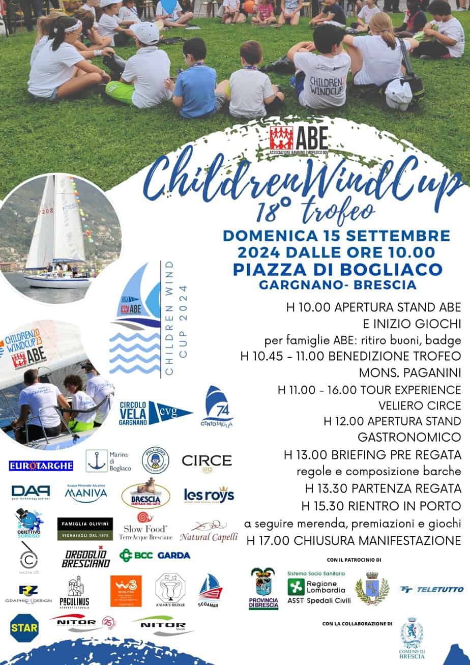 18 Children Wind Cup – 15 settembre 2024