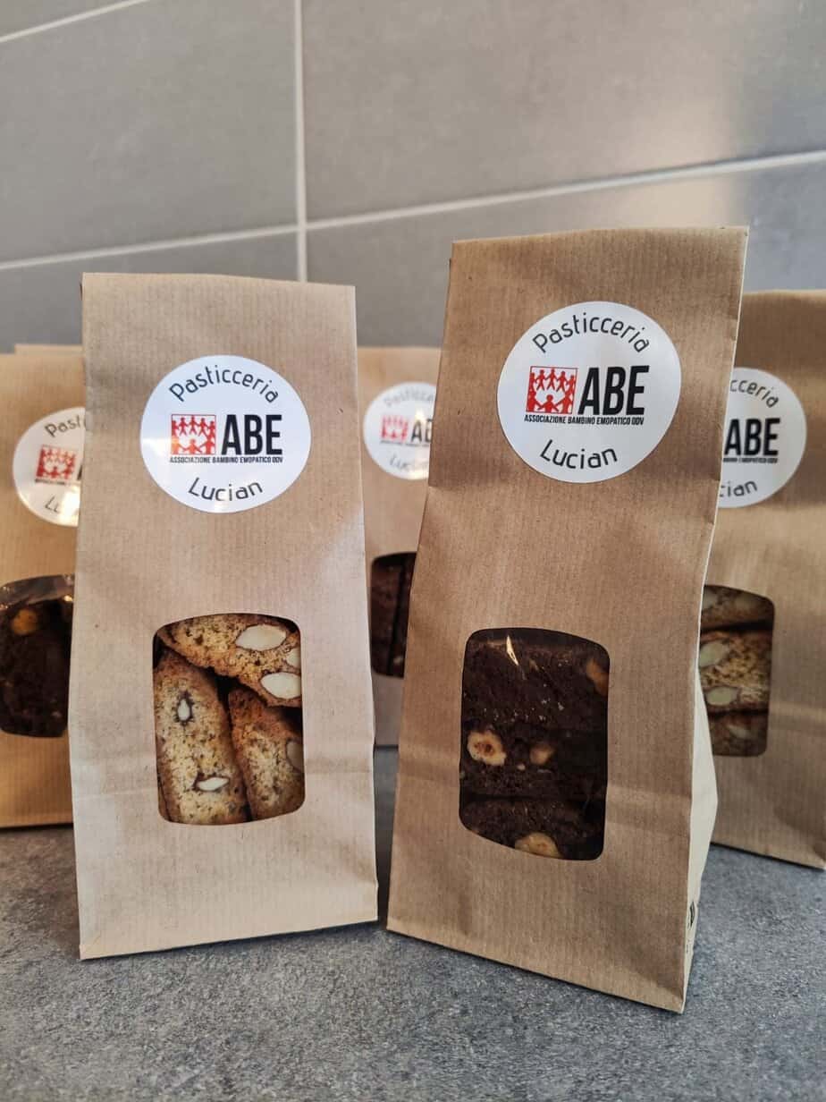 Banchetto cantucci Lucian per ABE – Spedali Civili