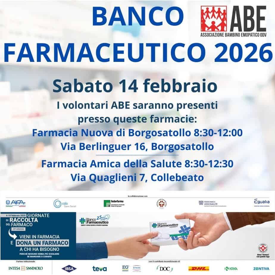 Giornata di raccolta del farmaco 2026
