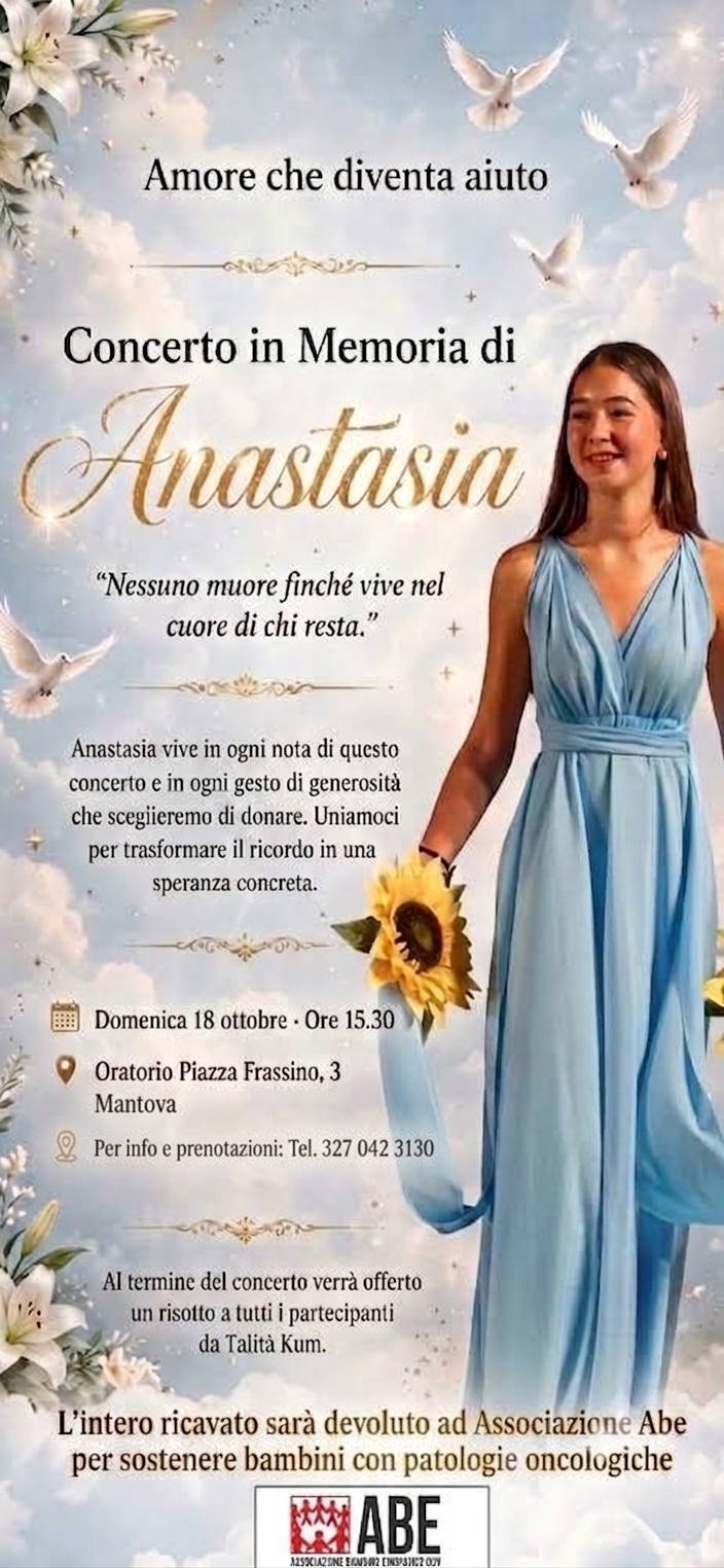 Concerto in Memoria di Anastasia